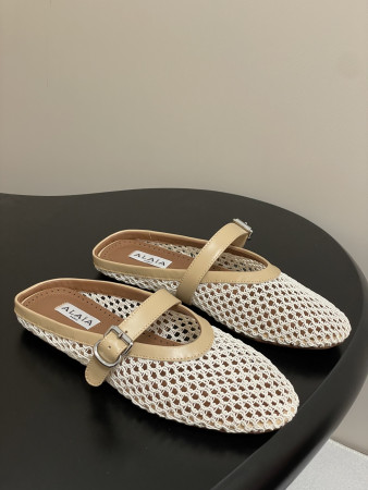 UA Alaia Flat Mules(Customized Size 7-10 days production time)