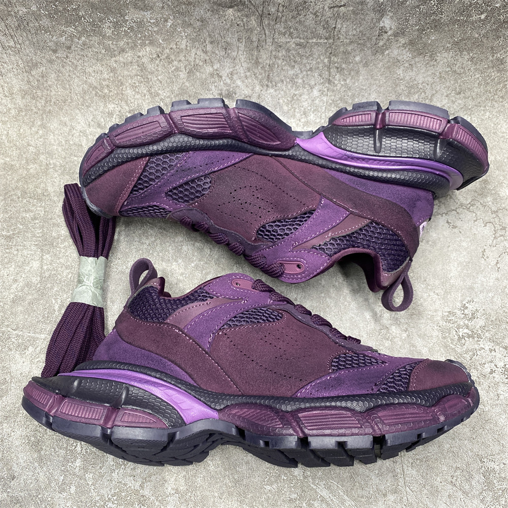 Balenciga 3XL Suede Purple