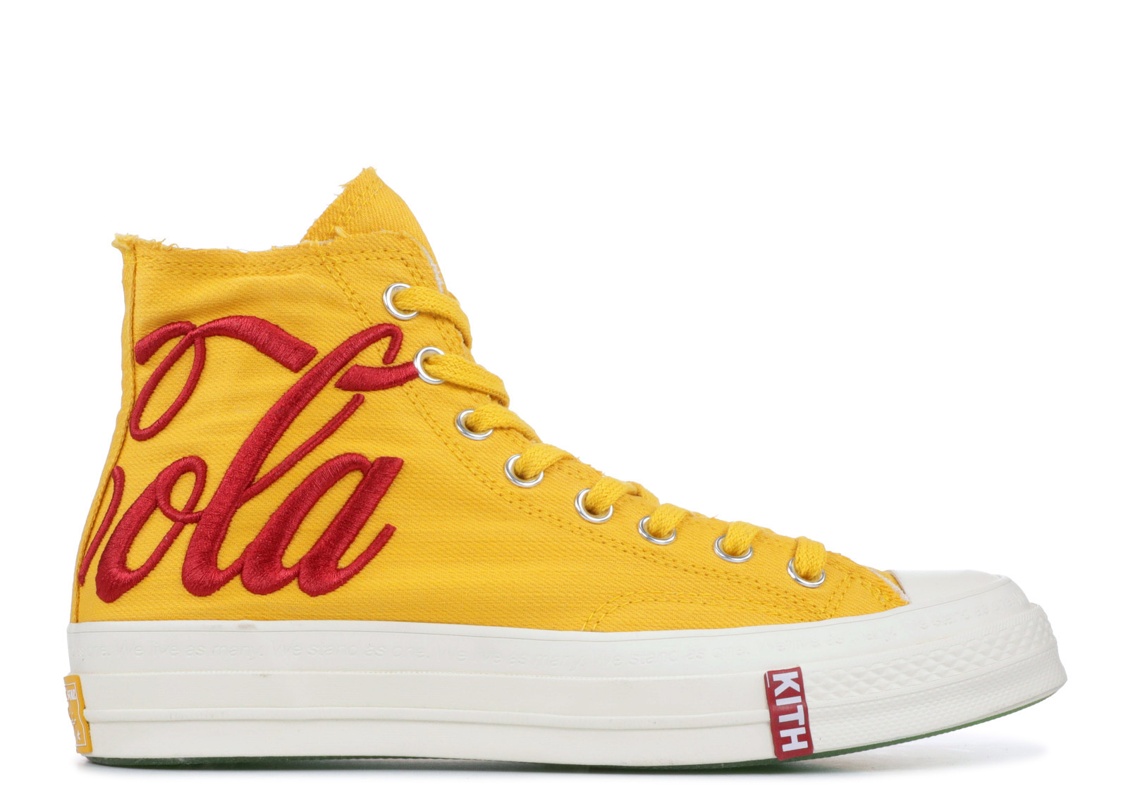 Converse Chuck Taylor All-Star 70s Hi Kith x Coca Cola Yellow