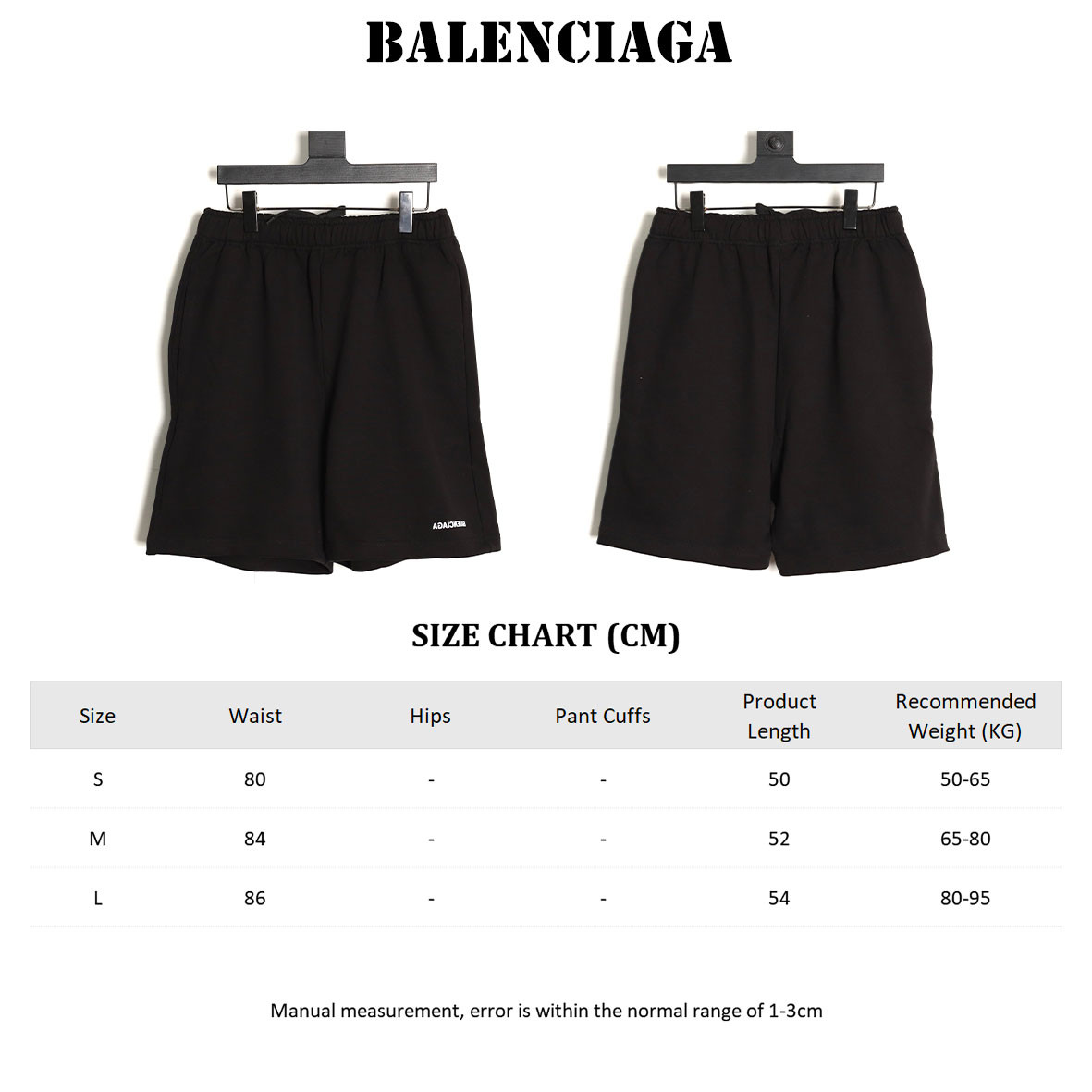 Ba*len*cia*ga shorts