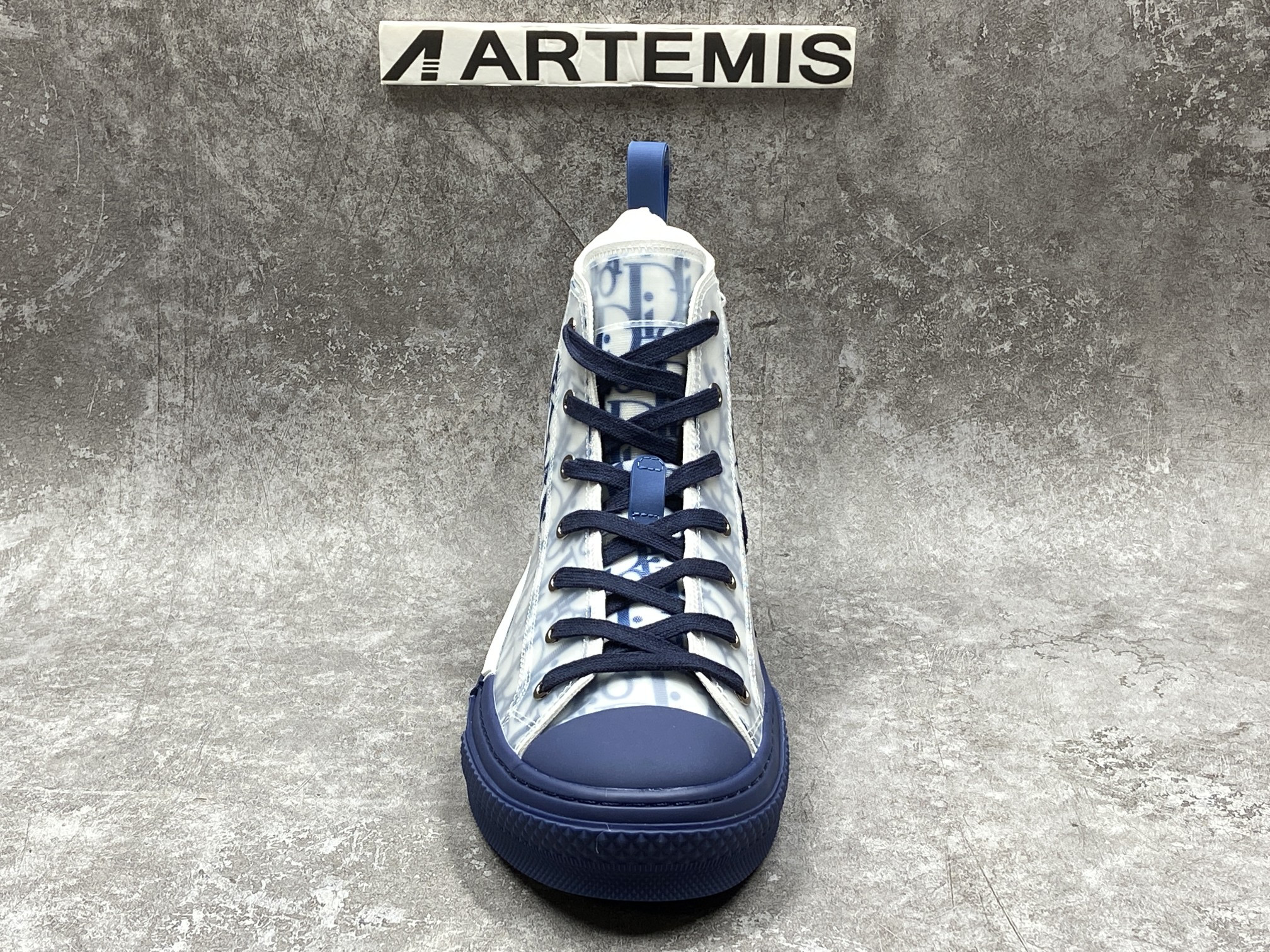 D*or b23 high top blue oblique