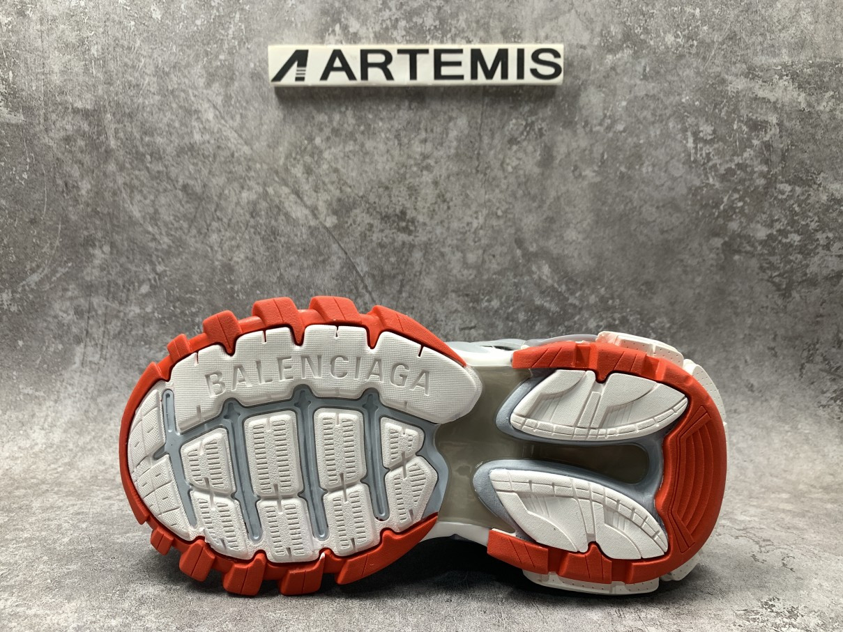 Balenciga Track Sneaker White Red