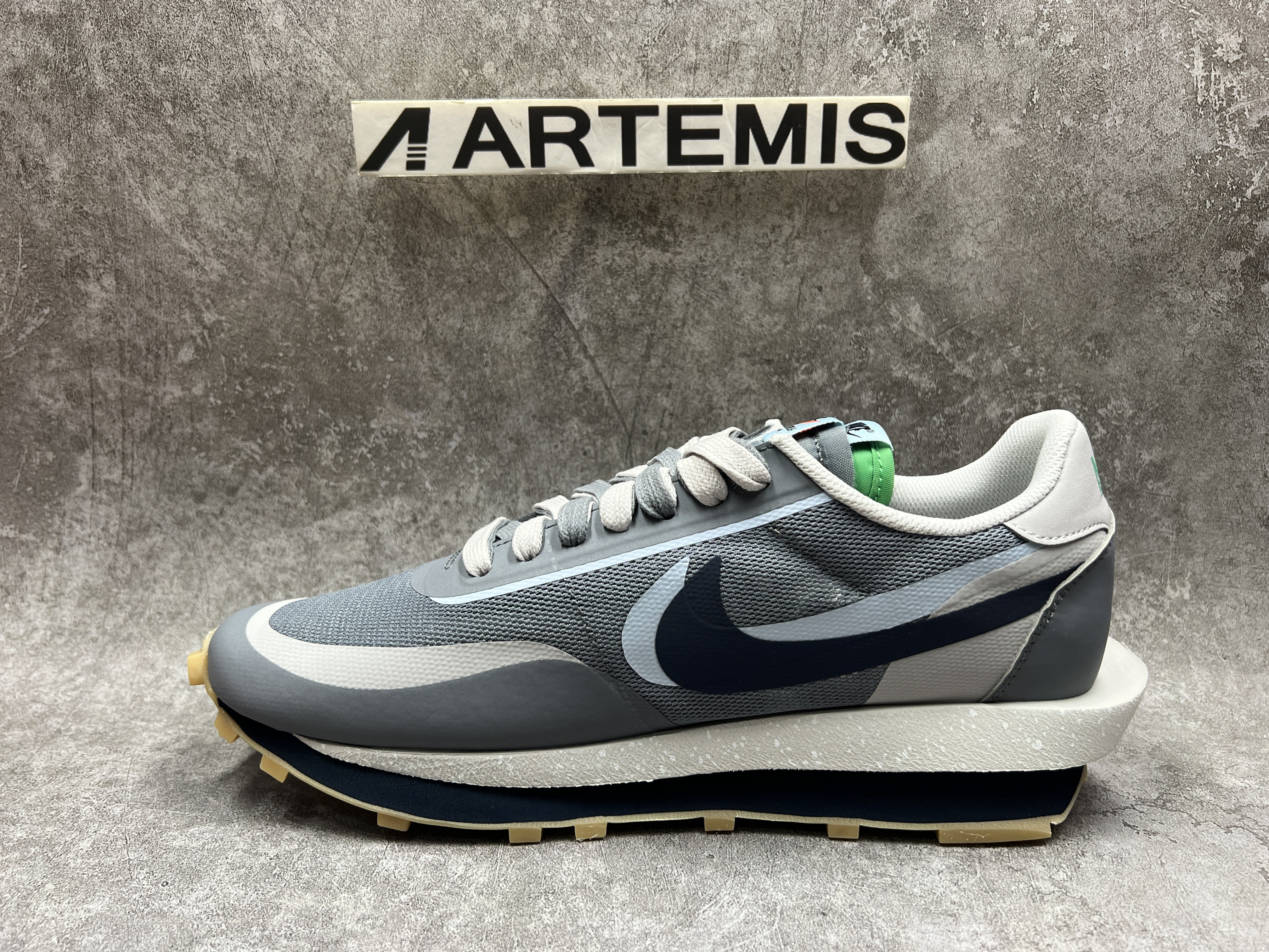 Nike LD Waffle Sacai CLOT Kiss of Death 2 Cool Grey