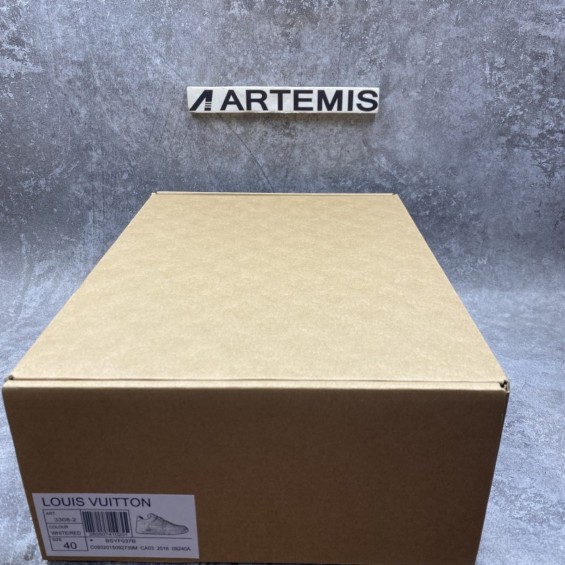 1V x Air Force 1 Low By Virgil Abloh White Red