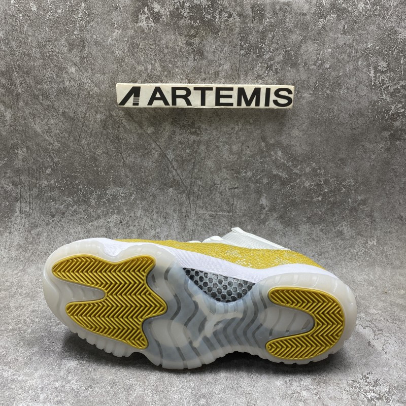 Air Jordan 11 Retro Low Tour Yellow Snakeskin