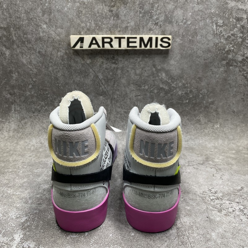 Nike Blazer Mid Off-White Wolf Grey Serena "Queen"