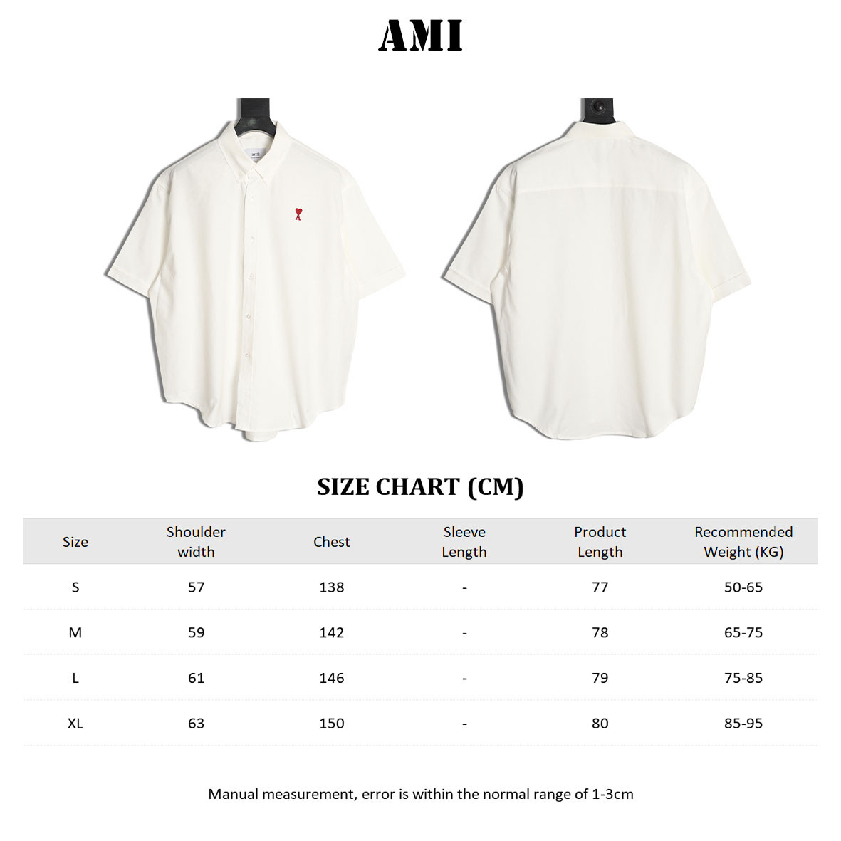 Ami Paris Short-sleeved Shirts
